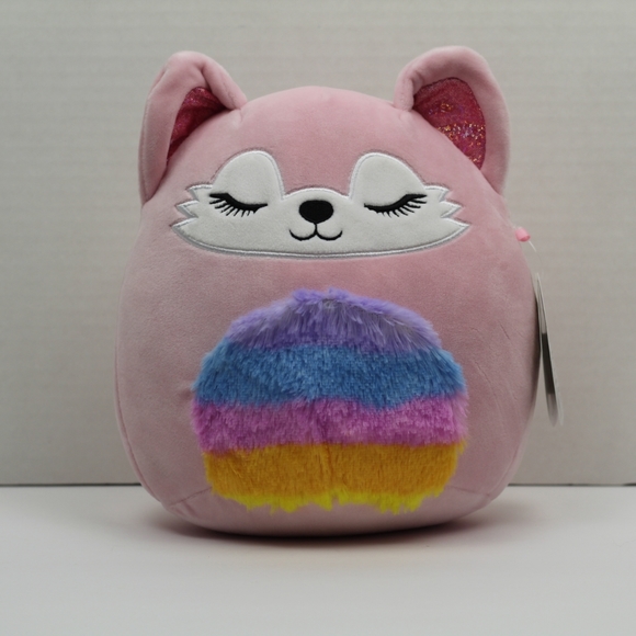 8" Alessi the Fox with Fuzzy Belly Squishmallows - Picture 12 of 13